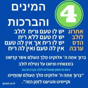 ארבעת המינים ברכה לסוכות תמונות חינמיות להורדה אתר הברכות בעברית 